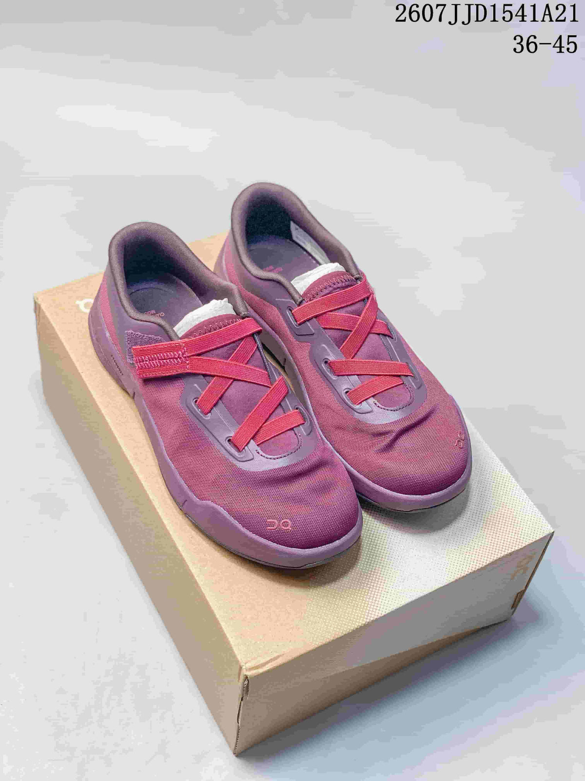 On Cloudnova Cushioned Sneakers in Purple and Red JJD1541A21