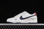 Nike SB Dunk Low Louis Vuitton Pattern White Navy Sneaker