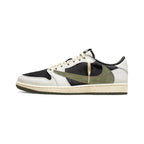 Nike Air Jordan 1 Low Travis Scott Olive Sneakers DZ4137-106