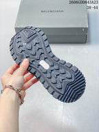 Balenciaga Grey Trail-Style Lace-Up Sneakers 2606GDD843A23