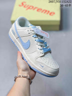 Nike Dunk Low Retro Low-Top Sneakers White Blue