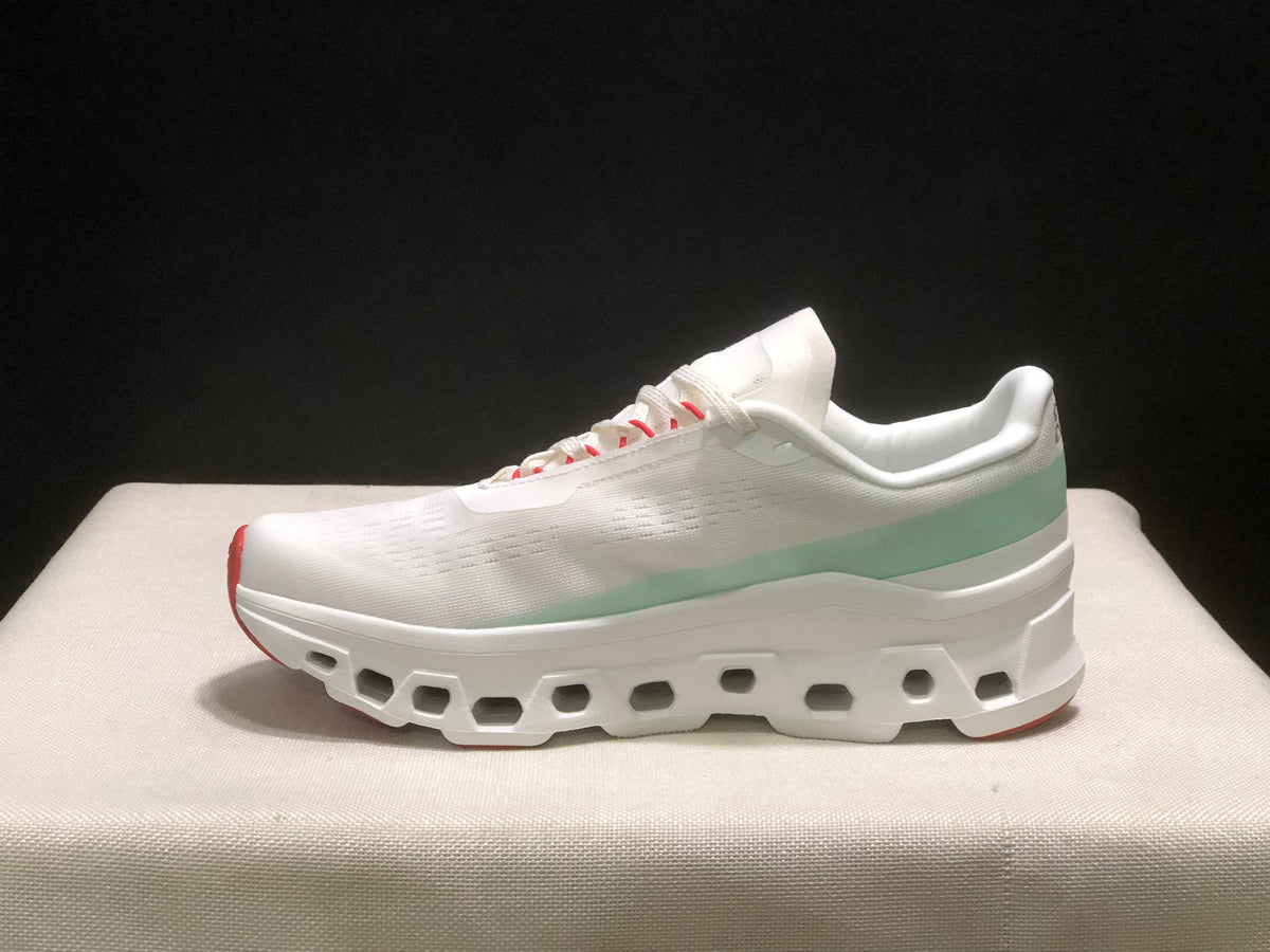 On Cloudmonster 1 Running Sneakers Ivory/Creek