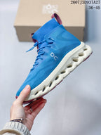 LOEWE x On Cloudtilt High-Top Sneakers Blue Burgundy