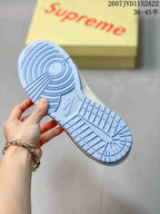 Nike Dunk Low Retro x IP White Light Blue Sneakers 2607JVD1152A22