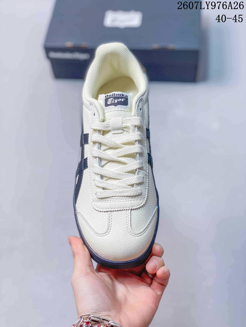 Onitsuka Tiger Tokuten Low-Top Sneakers Off-White Navy