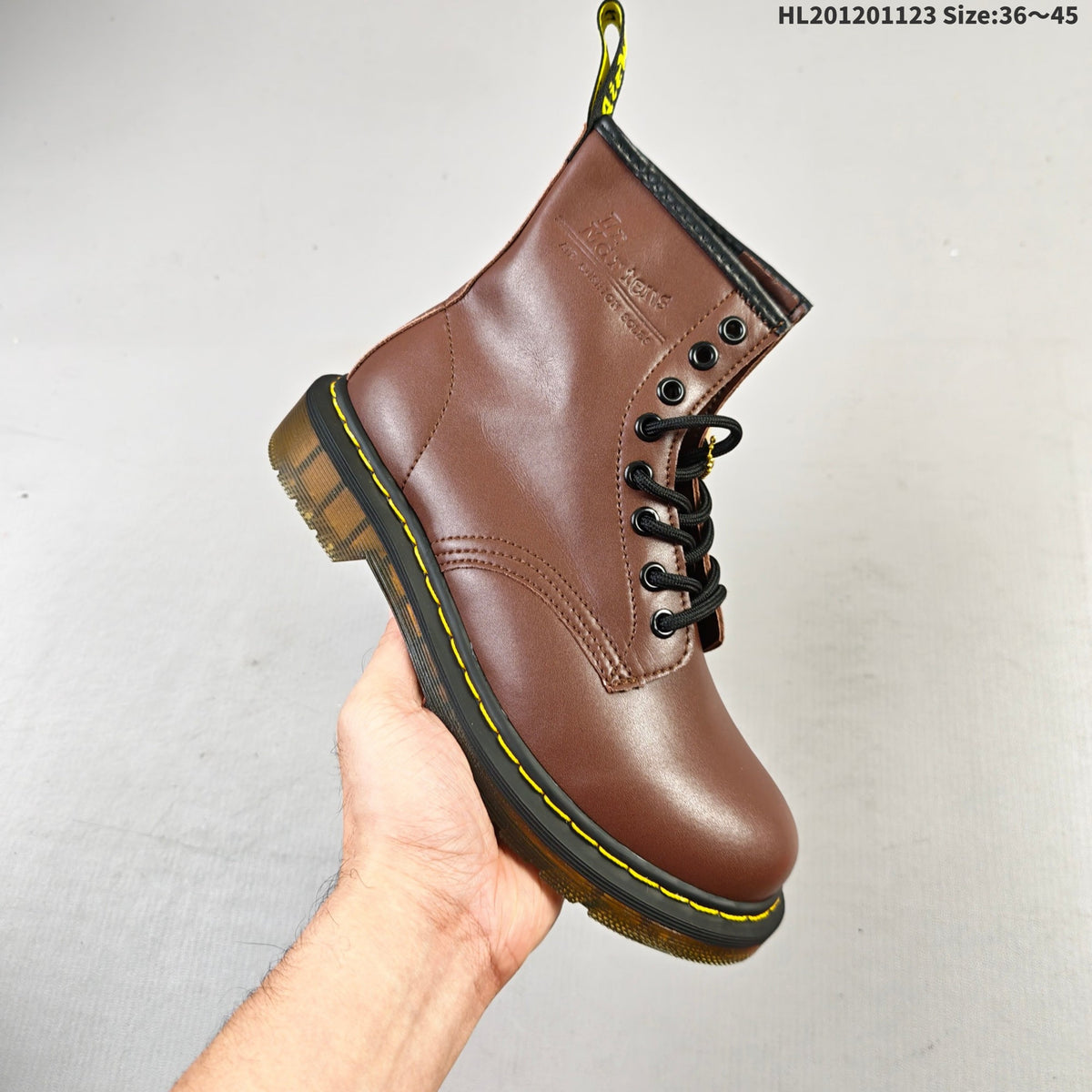 Dr. Martens 1460 Bex 8-Eye Boots in Brown