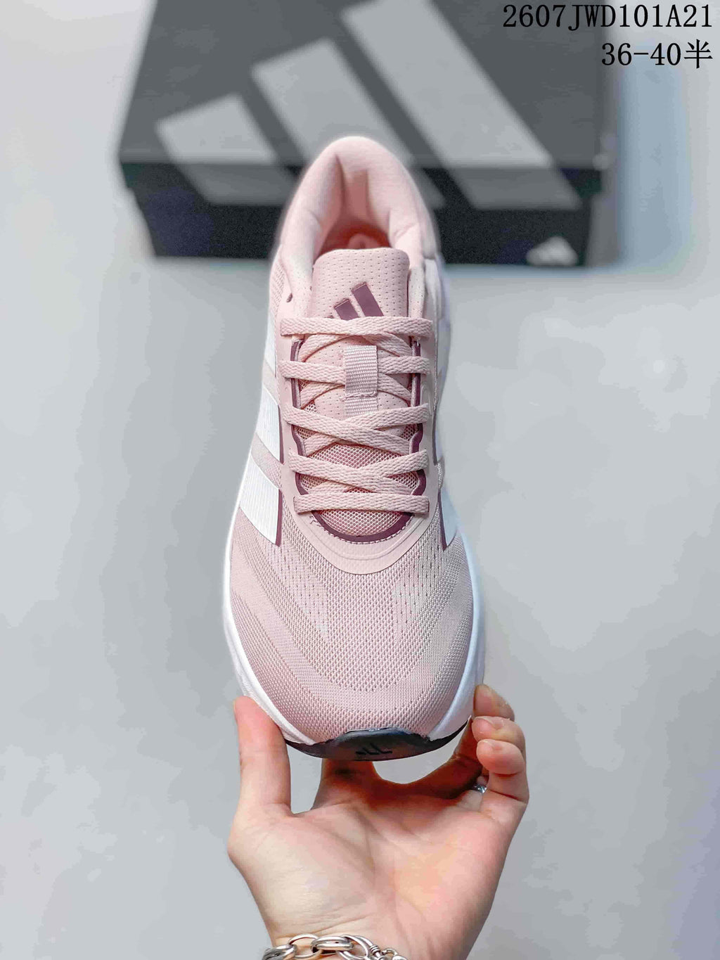 Adidas Adizero Evo SL 4 Pink Running Sneakers 2607JWD101A21