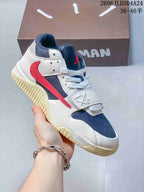 Travis Scott x Jordan Jumpman Jack Mocha Low-Top Sneakers