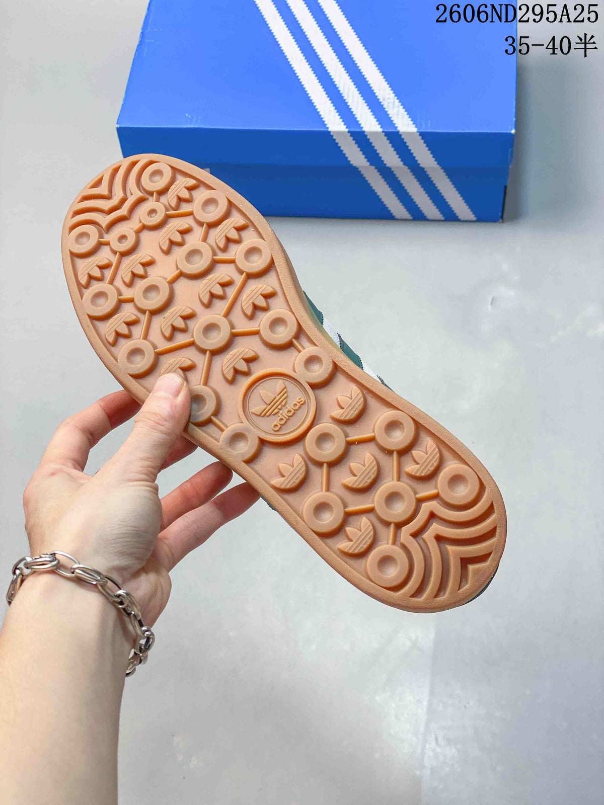 Adidas Gazelle Bold W Sneakers White Green Gum Sole 2606ND295A25