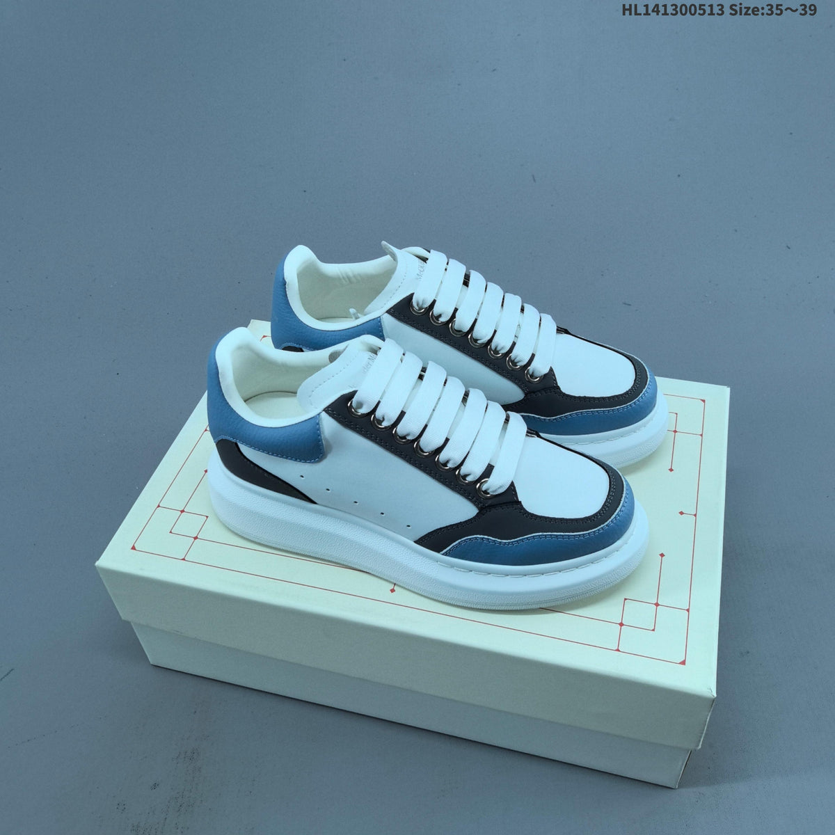 Alexander McQueen Sole Leather Platform Sneakers HL141300513