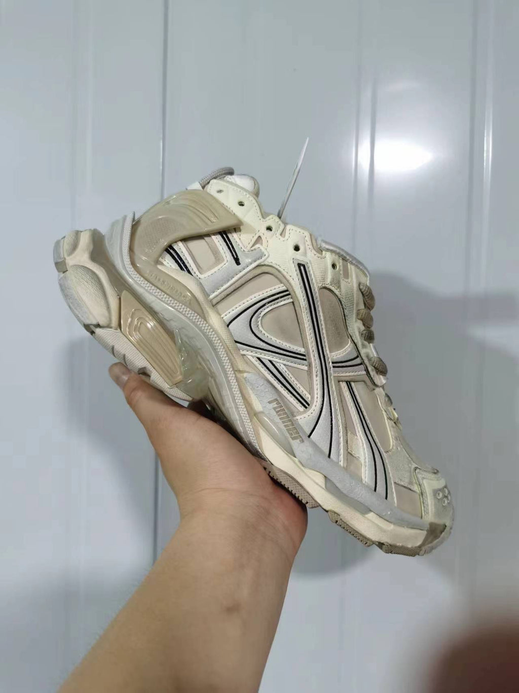 Reebok 1205 Runner Sneakers Beige Yellow