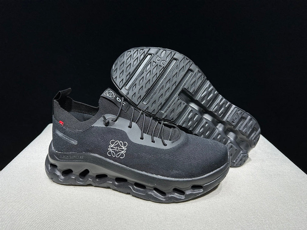 On x LOEWE Cloudtilt Sneakers, Black