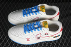 Nike SB Dunk Low Mario-Inspired White Blue Red Sneakers