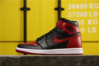 Air Jordan 1 High Banned Black Red 555088-001