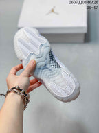 Jordan Air Jordan 11 Retro White High-Top Sneakers