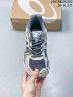 ASICS GEL-KAYANO 14 Sneakers in Silver and Charcoal