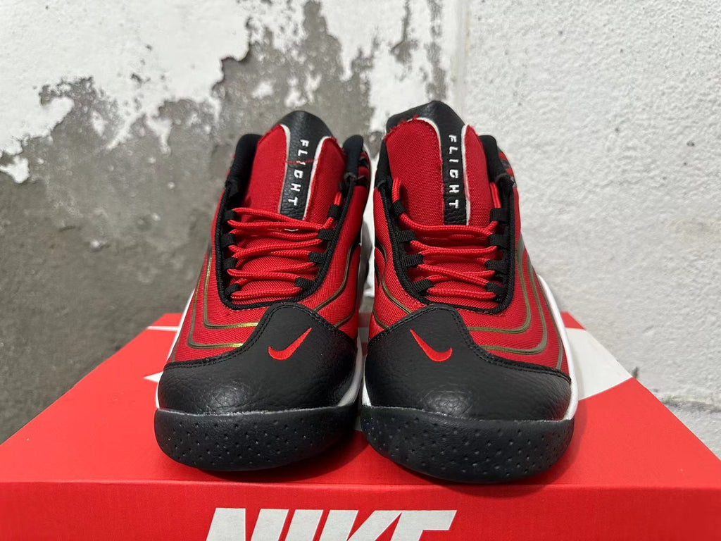 Nike Flight Red Black White Sneakers