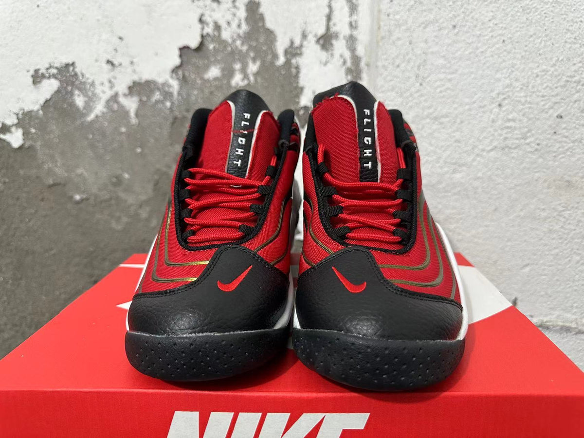 Nike Flight Red Black White Sneakers
