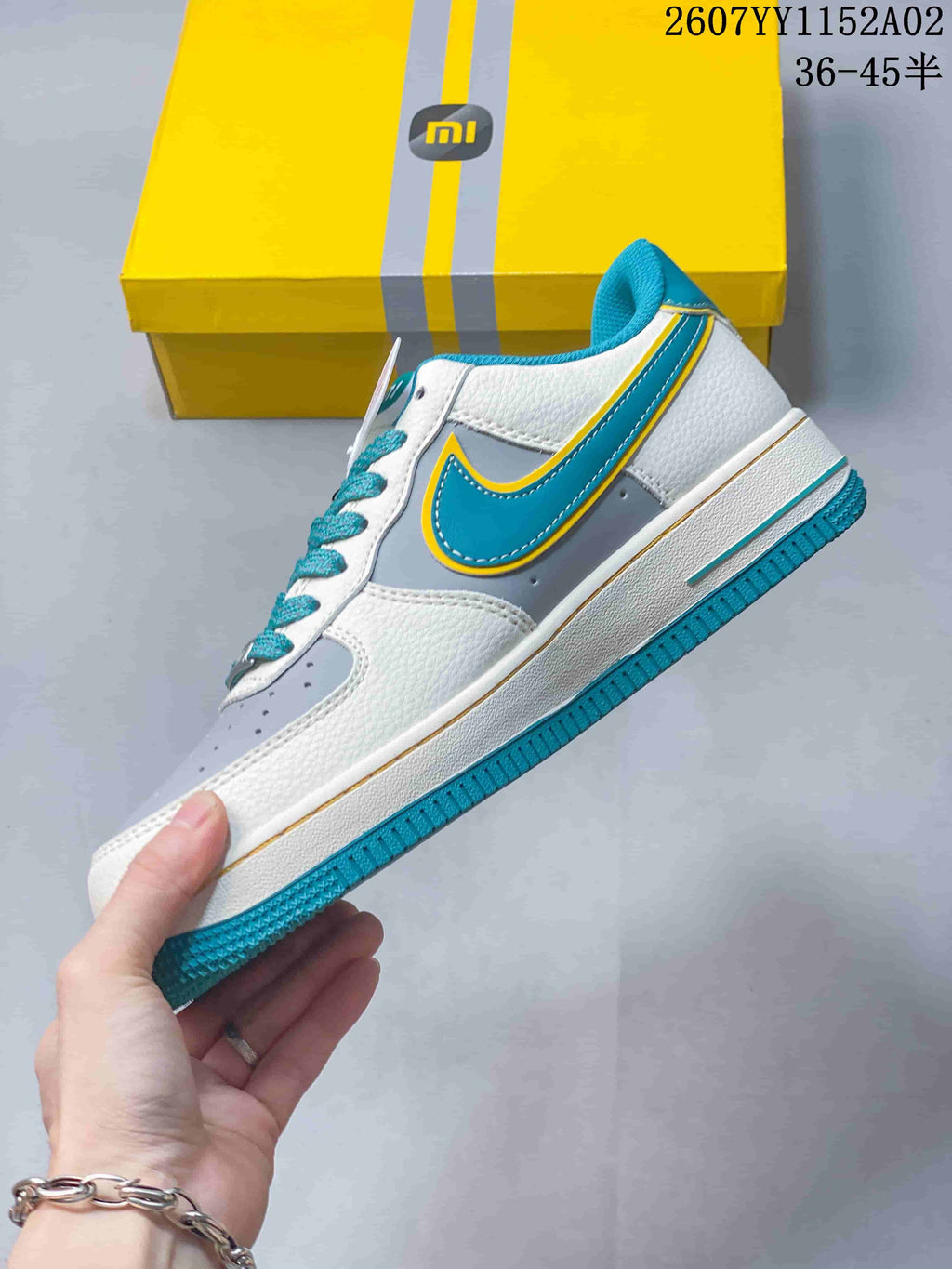 Nike Air Force 1 '07 Low Xiaomi Gulf Blue Sneakers