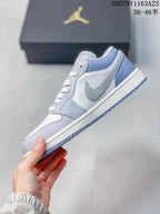 Jordan Air Jordan 1 Low Sneakers Light Grey White 2607NY1163A23