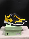 Off-White Out Of Office Low-Top Sneakers Black Yellow