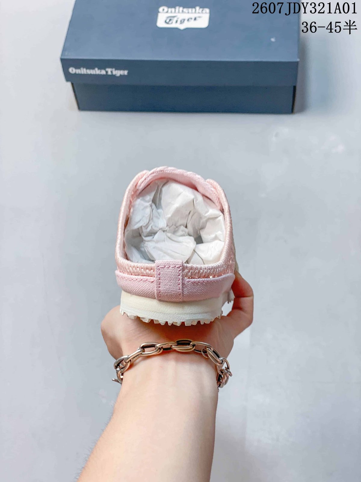 Onitsuka Tiger Mexico 66 Sabot Pink Slip-On Shoes