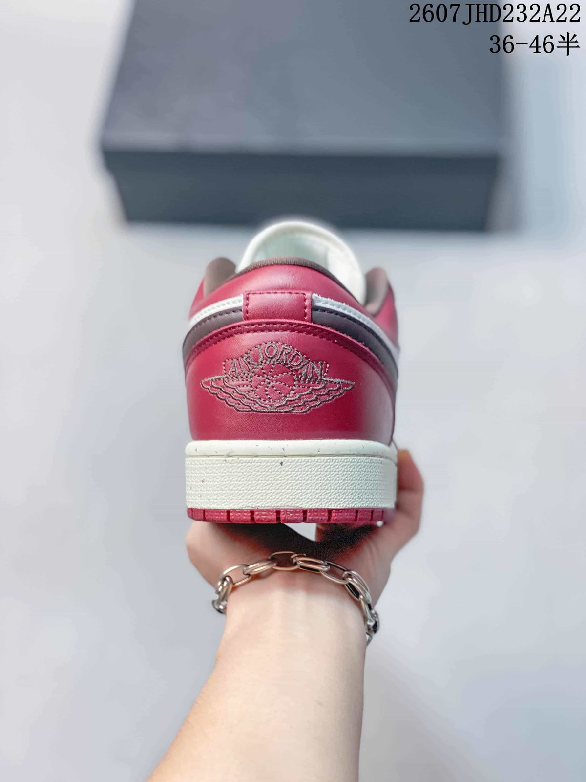 Nike Air Jordan 1 Low Red White Sneakers IX5004-121