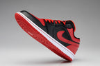 Jordan Air Jordan 1 Low Black Red Sneakers