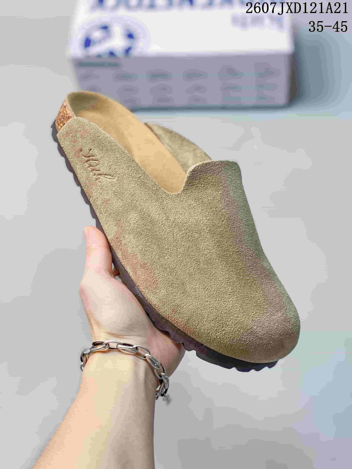 Birkenstock Amsterdam Closed-Toe Clog Taupe 712410TER