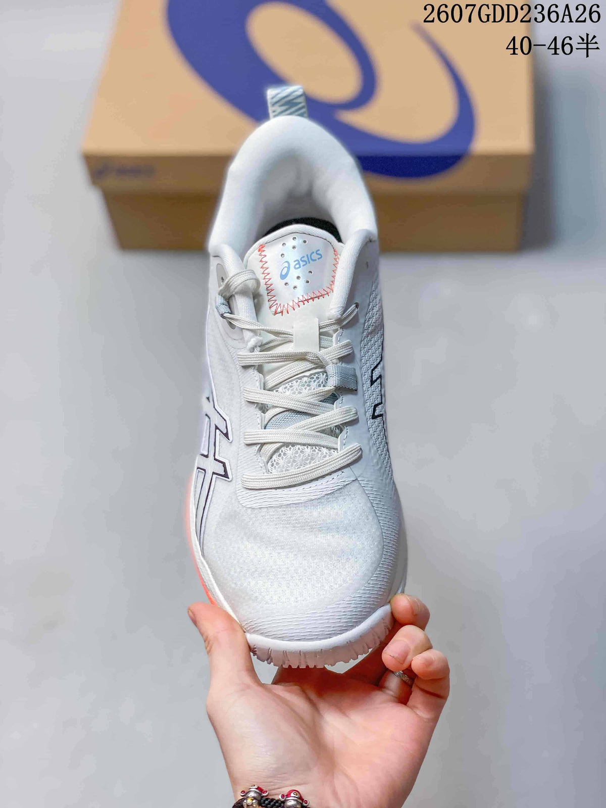 ASICS Swiftace Low-Top Basketball Shoes White Blue 2607GDD236A26