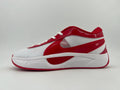 Nike White and Red Low-Top Sneakers