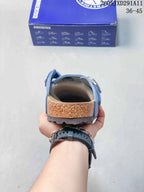 Birkenstock Zurich Suede Clog Sandals Blue 2605JXD291A11