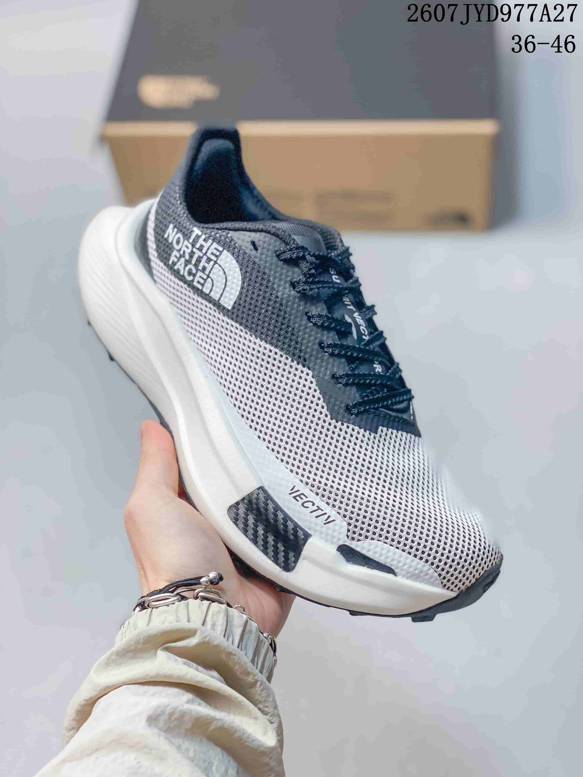 The North Face Summit Vectiv Pro Trail Running Shoes - White/Navy