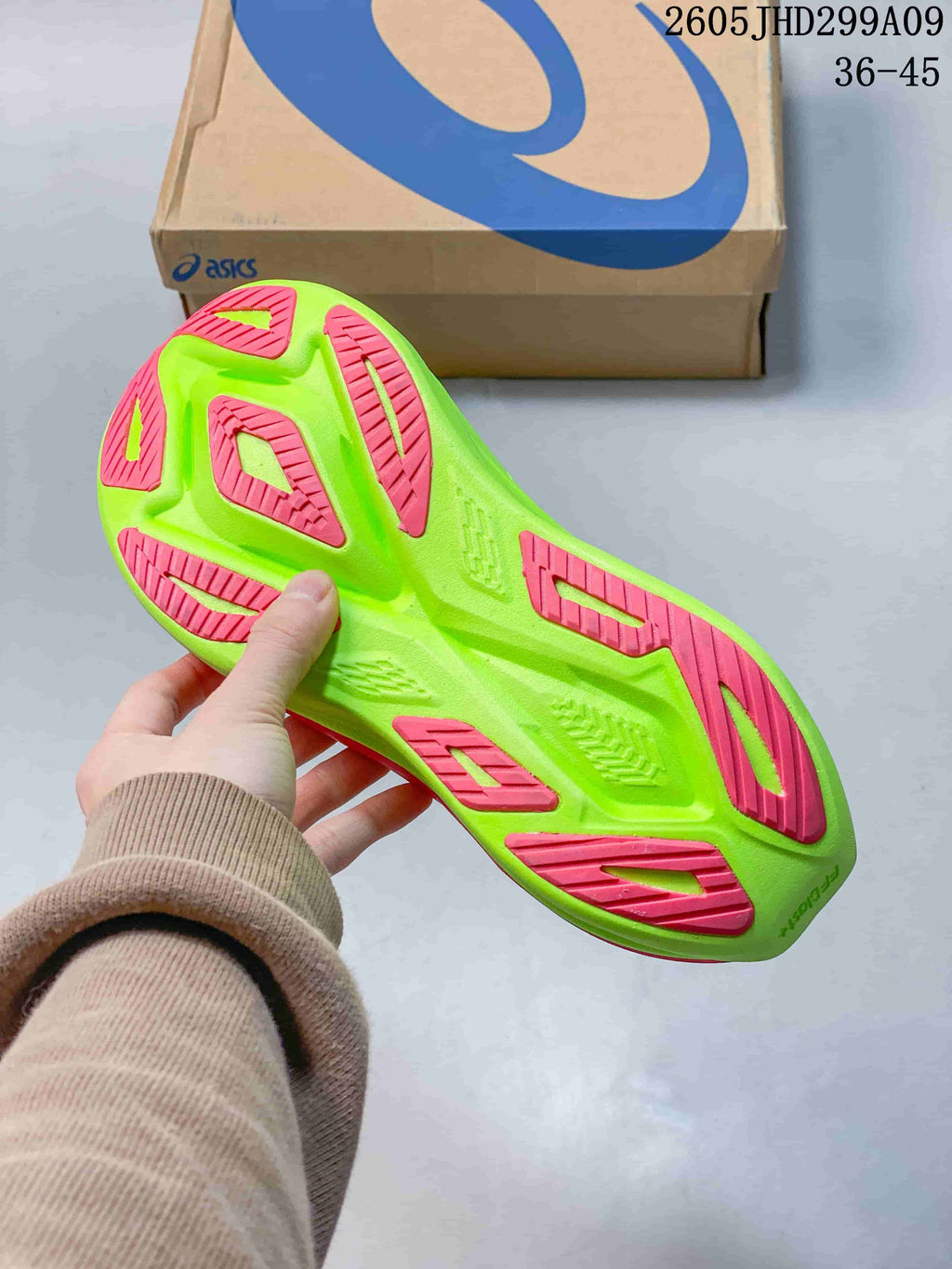 ASICS Superblast 3 Running Shoes, Lime Green and Pink