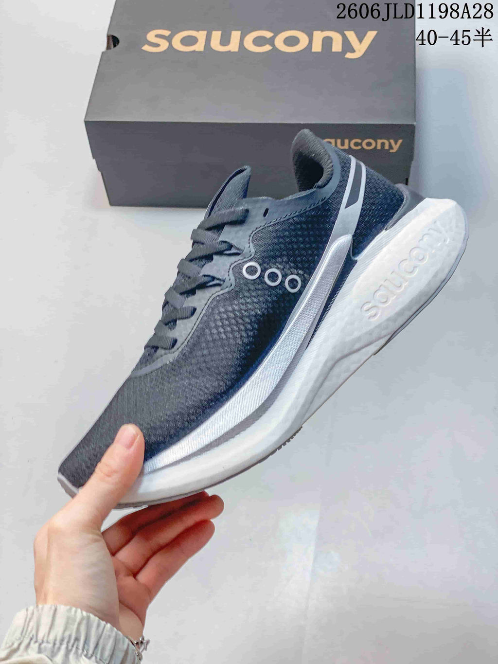 Saucony Endorphin Speed 5 Running Shoes Navy Gray
