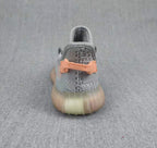 Yeezy 350 V2 Kids Sneakers Grey and Coral
