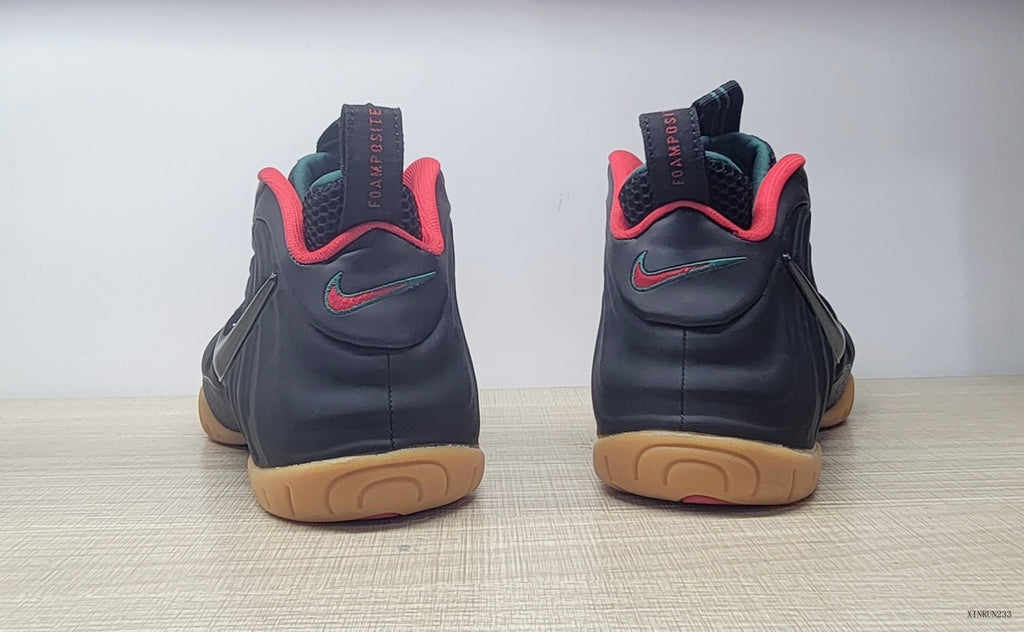 Nike Air Foamposite Pro Black Gum Basketball Sneakers