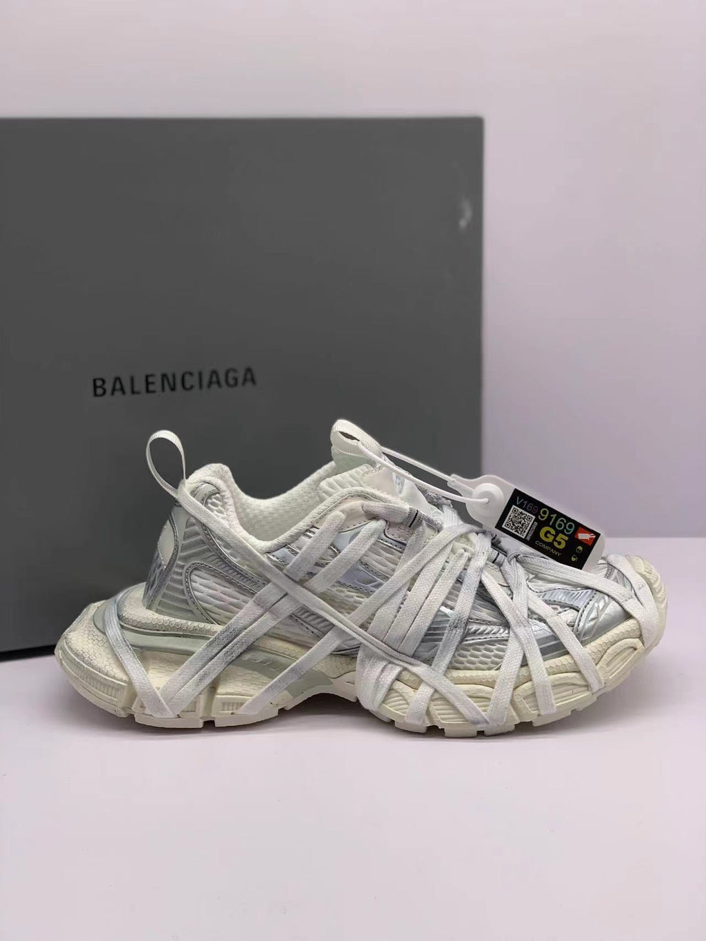 Balenciaga 3XL Sneakers All White
