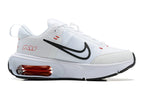 Nike Air Max White and Red Running Sneakers