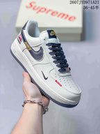 Nike Air Force 1 '07 Low-Top Sneakers White Navy Red XZ3328-658