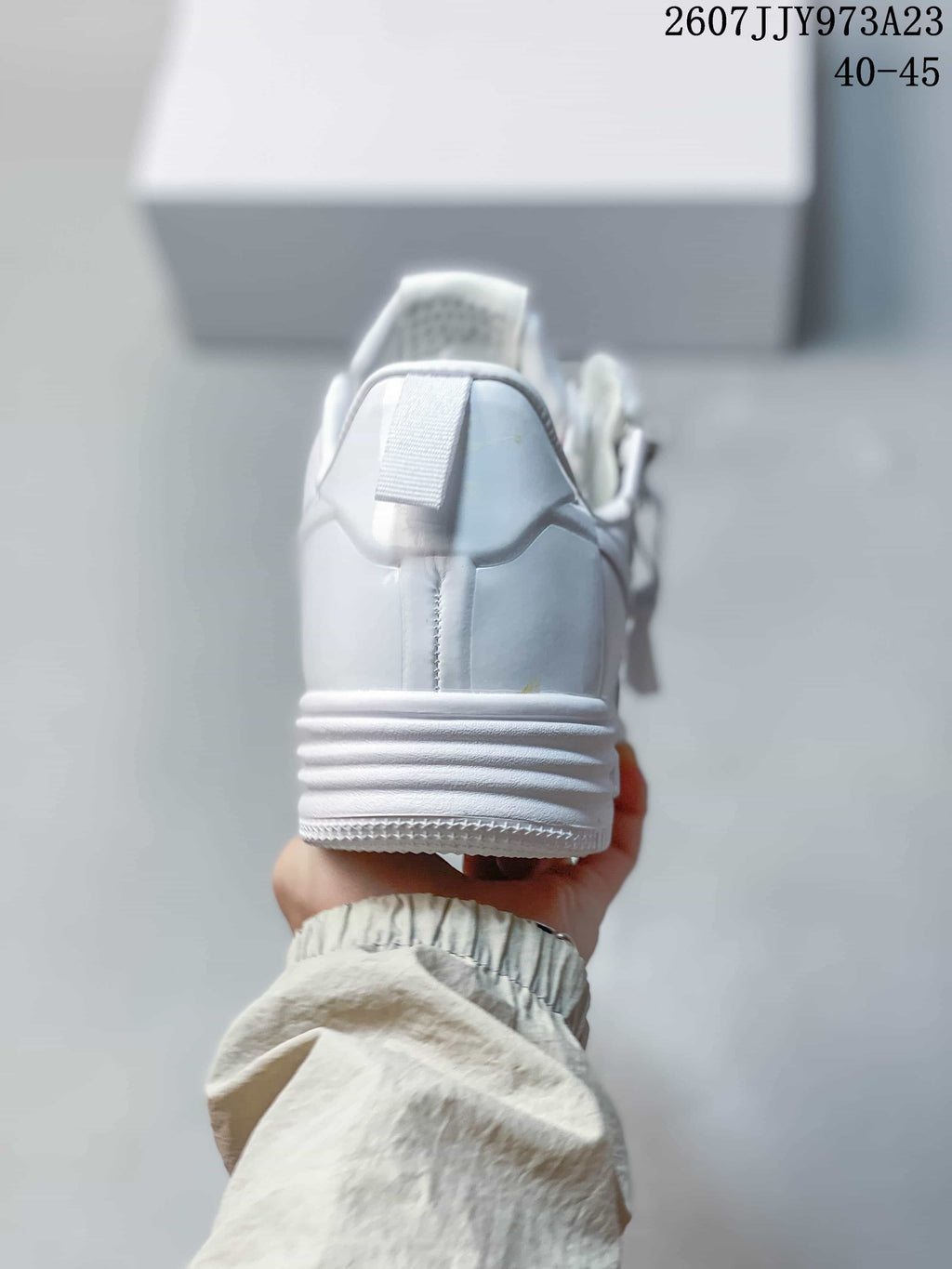 Nike Lunar Force 1 x Acronym White Low-Top Sneakers