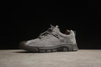 CAT Tramp Hike Low Gray Suede Sneakers
