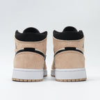 Jordan 1 Low BQ6472-800 Tan and Black Sneakers