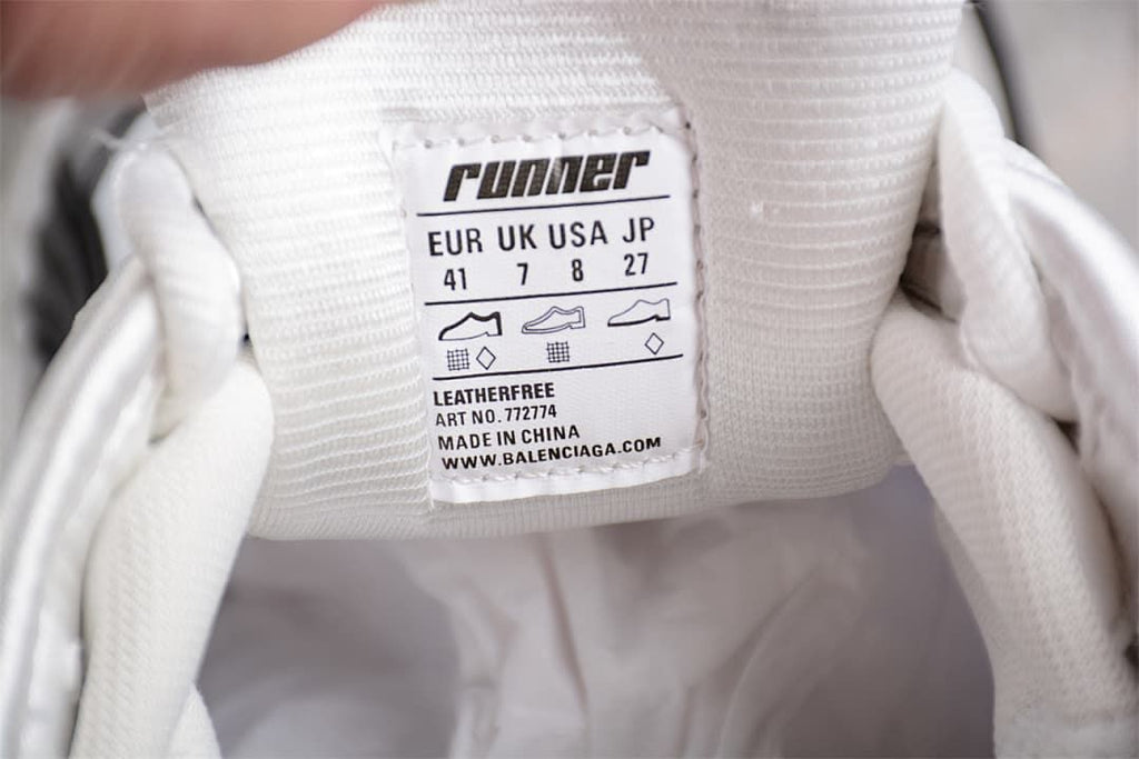 Balenciaga Runner Sneakers Grey White Black 772774