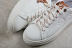 Time Out Low White Platform Sneakers