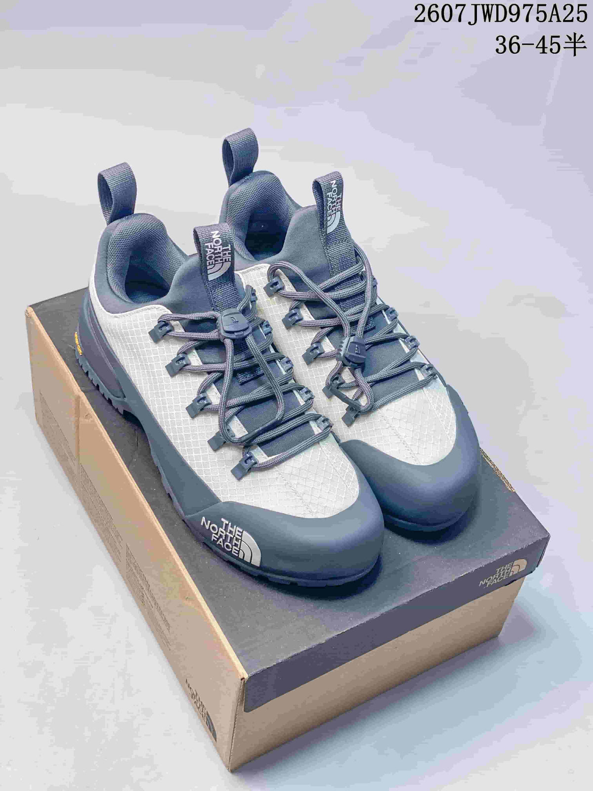 The North Face Hiking Sneakers Gray and White 2607JWD975A25