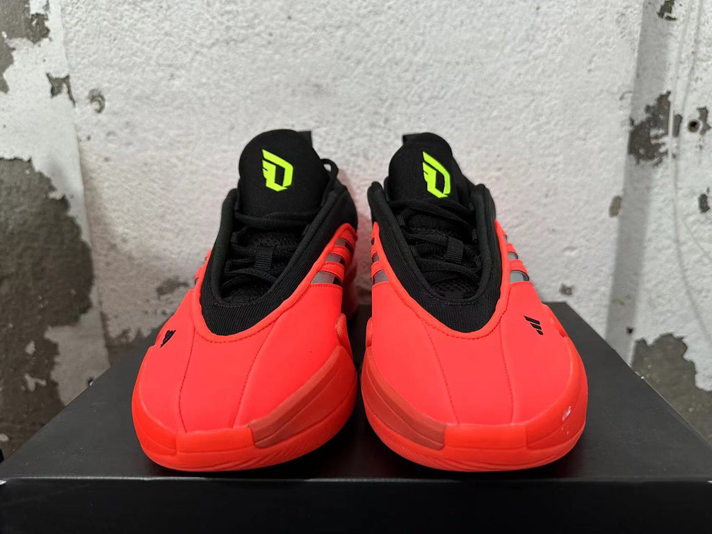 Adidas Dame 9 Basketball Shoes - Red and Black