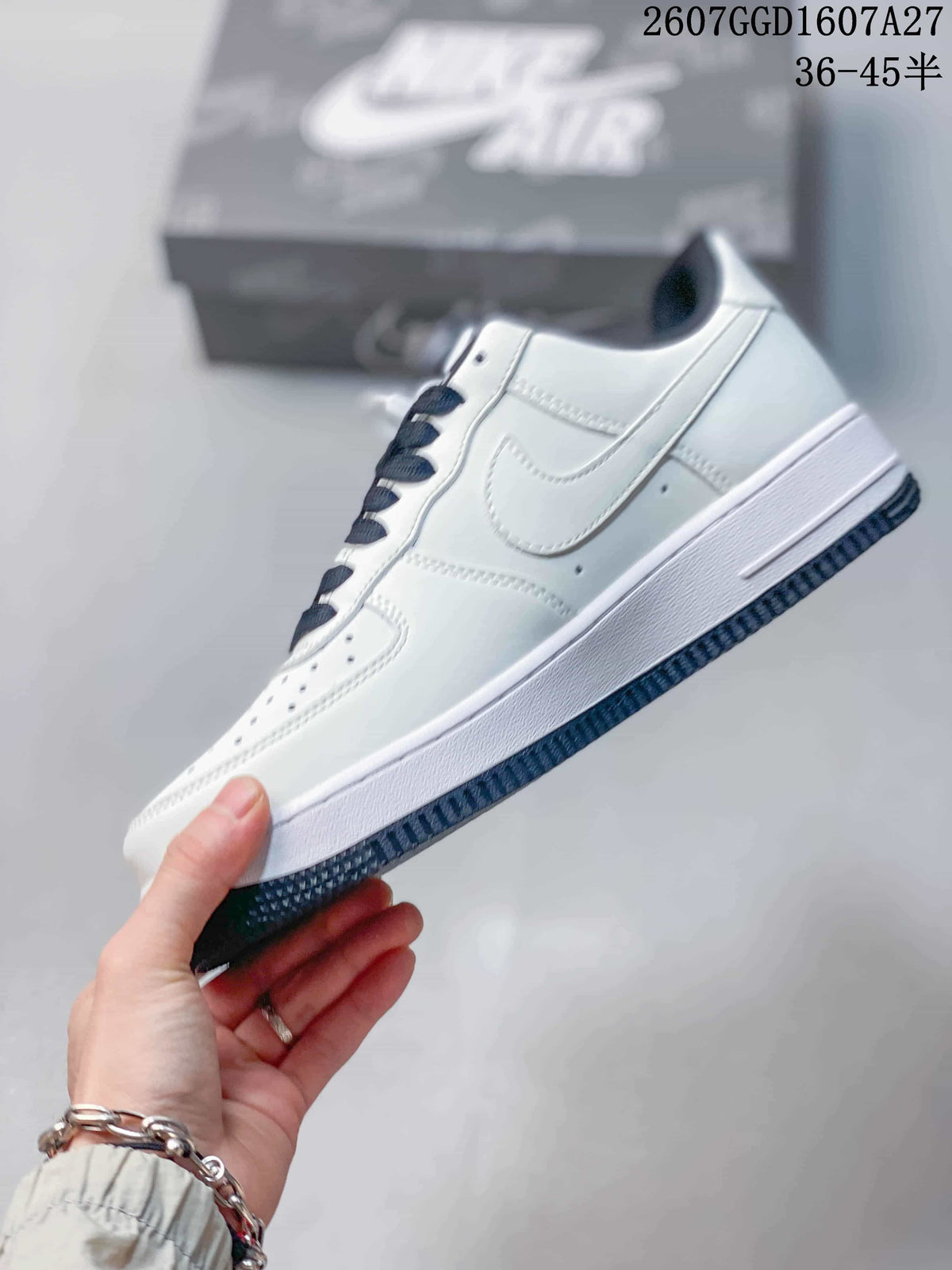 Nike Air Force 1 Low White Black The North Face Graphic Sneakers