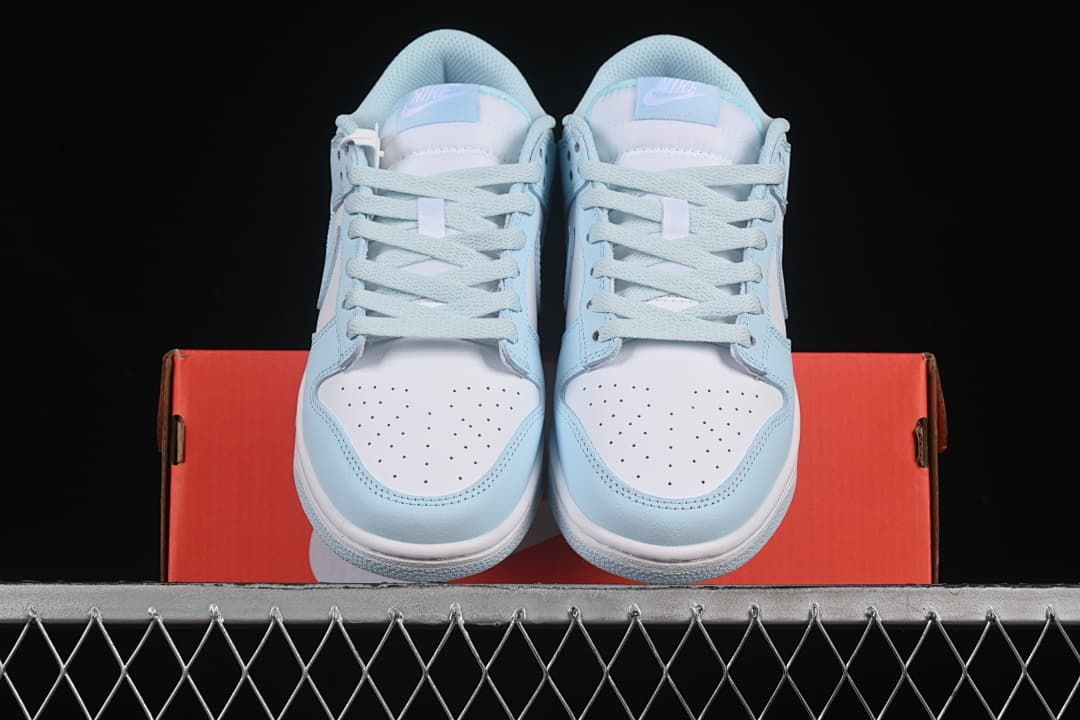 Nike SB Dunk Low Sneakers Light Blue White FB9109-105