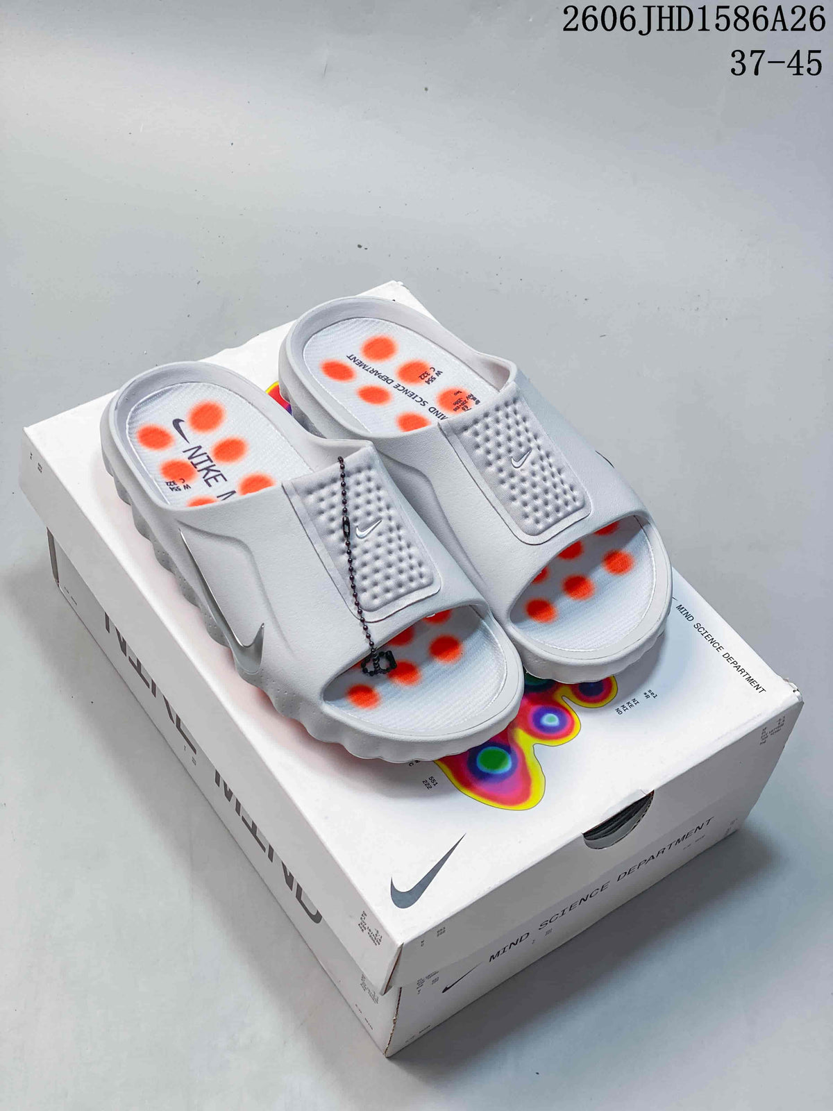 Nike Mind 001 Slide Sandals in White